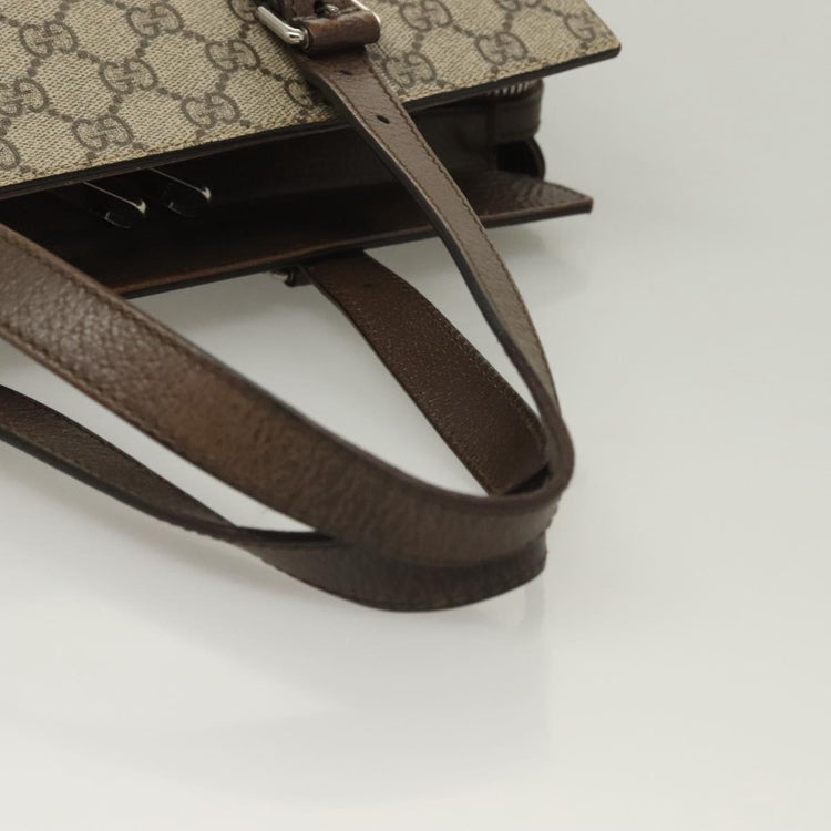 Beige Gucci GG Supreme Hand Bag
