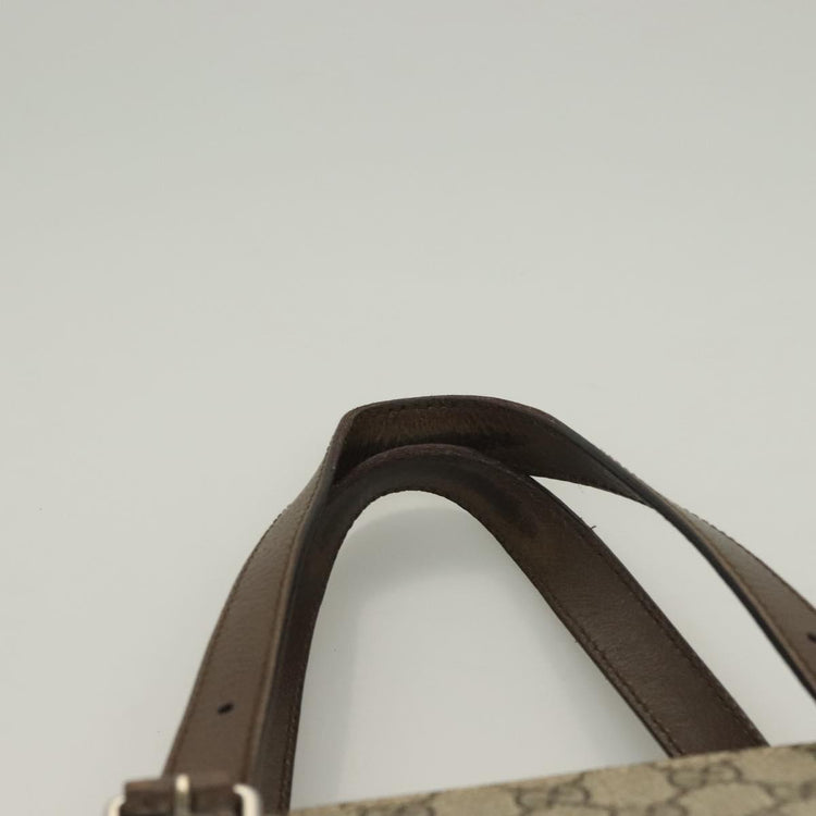 Beige Gucci GG Supreme Hand Bag