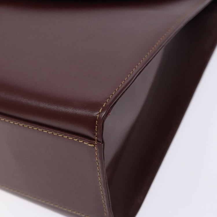 Vintage Cartier Red Classic Leather Bag