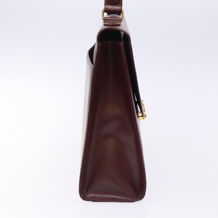 Vintage Cartier Red Classic Leather Bag