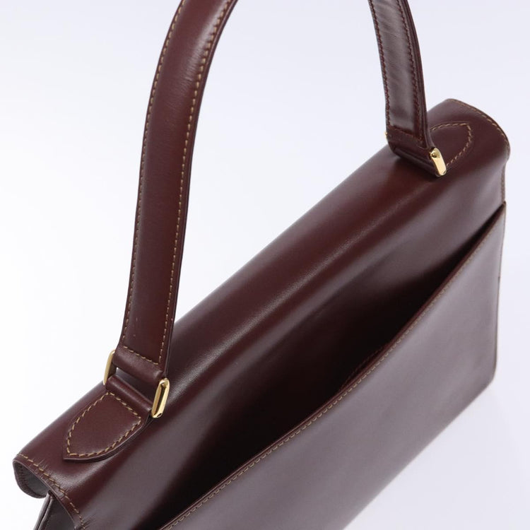 Vintage Cartier Red Classic Leather Bag