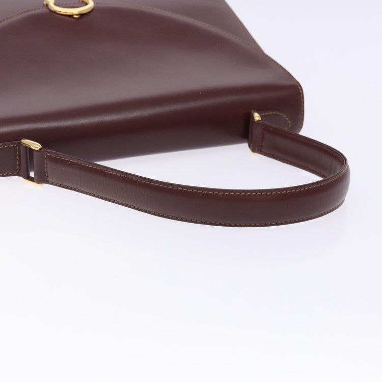 Vintage Cartier Red Classic Leather Bag
