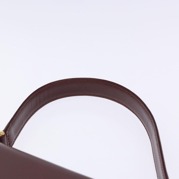 Vintage Cartier Red Classic Leather Bag