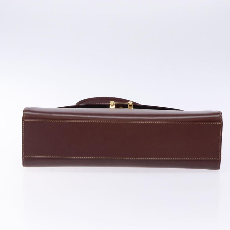 Vintage Cartier Red Classic Leather Bag