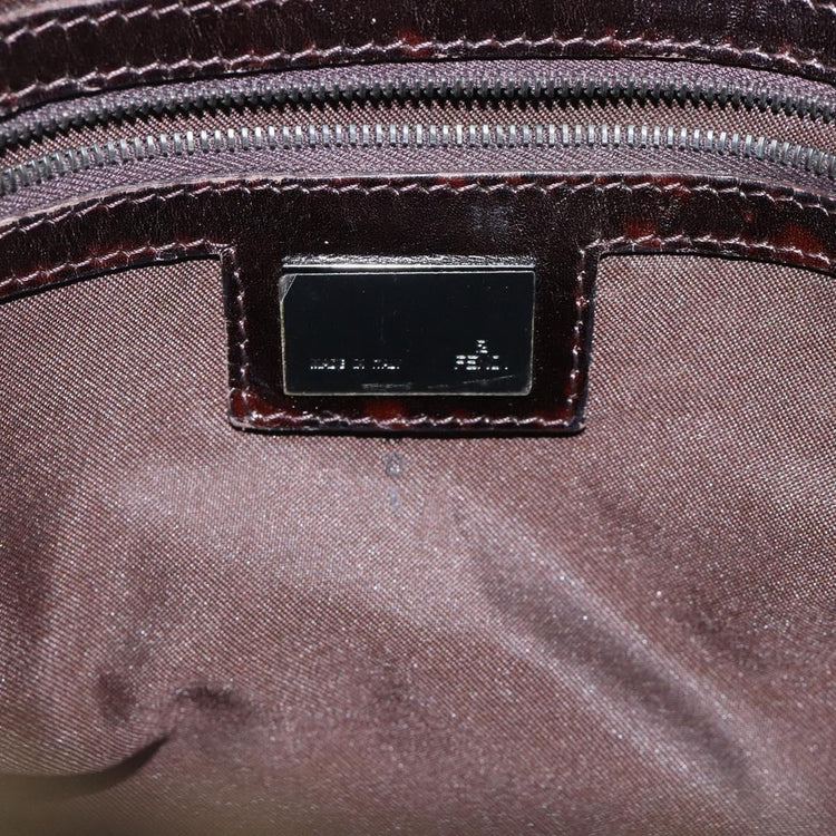 Vintage Fendi Zucca Flap Bag
