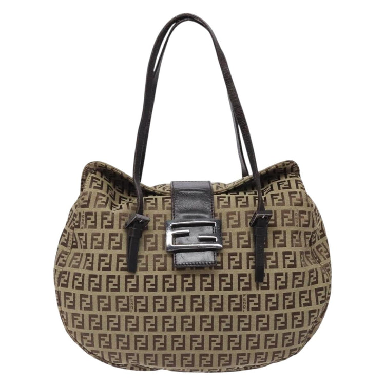Vintage Fendi Zucca Flap Bag