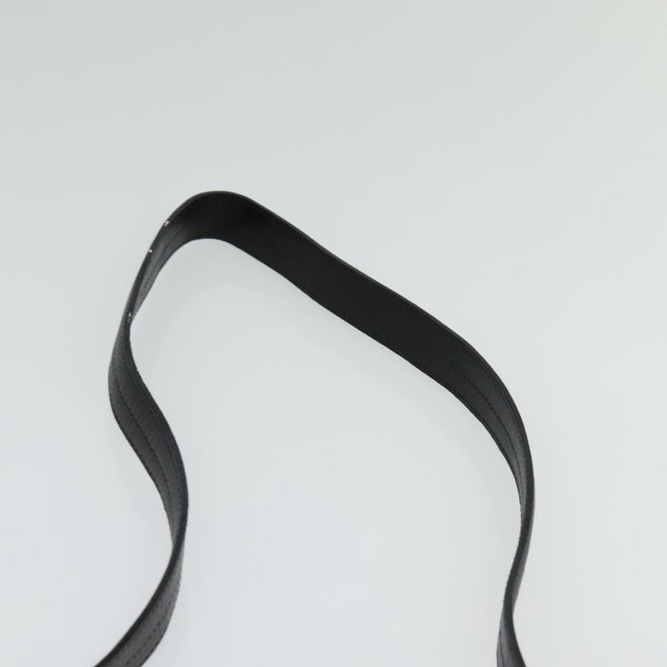 Vintage Christian Dior Black and Gold Leather Crossbody