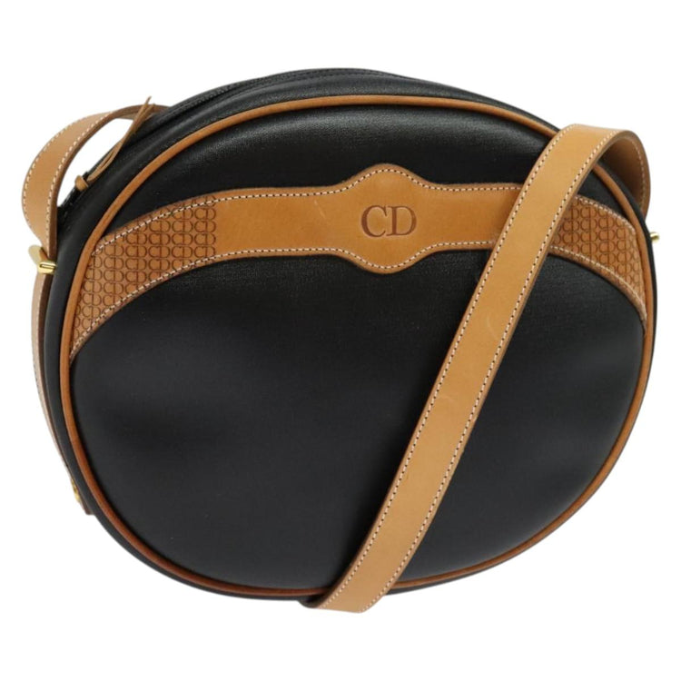 Vintage Christian Dior Leather Crossbody Bag