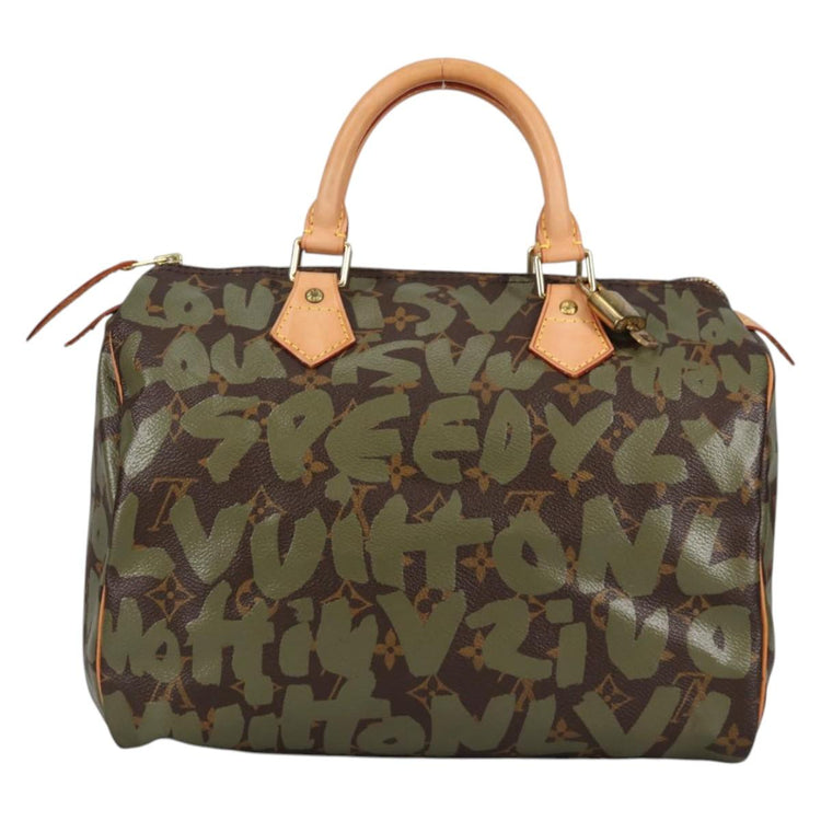 Vintage Louis Vuitton Monogram Graffiti Speedy 30 Bag