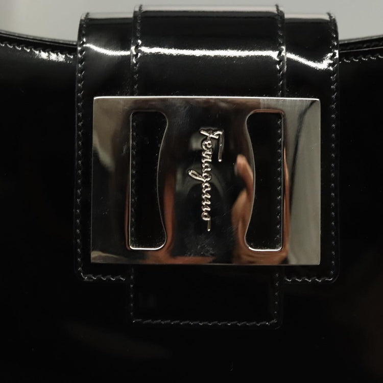 Vintage Ferragamo Leather Baguette Bag