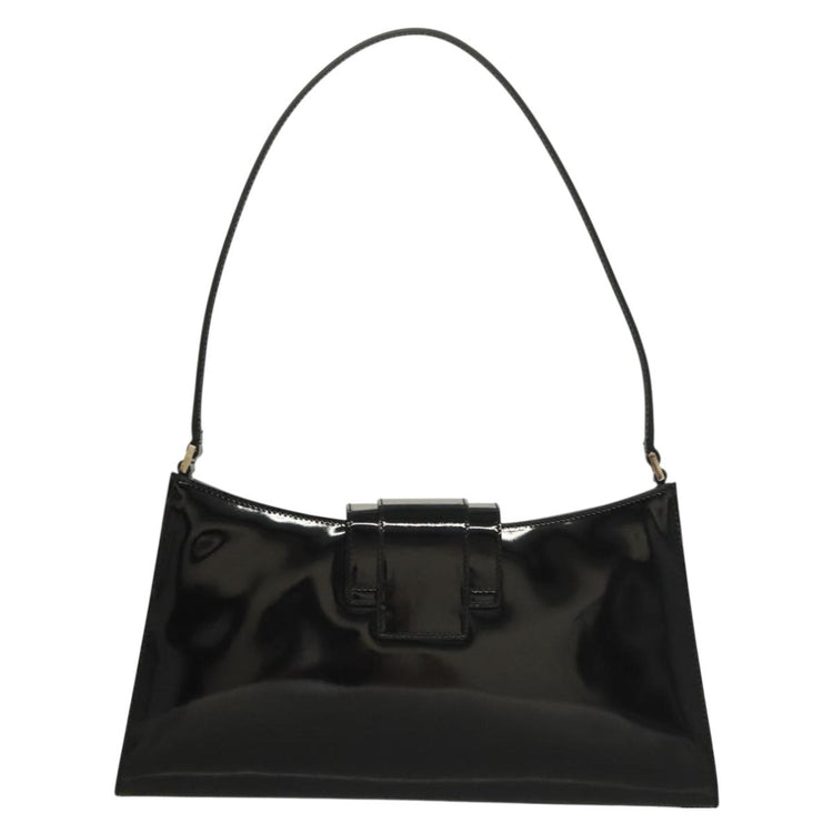 Vintage Ferragamo Leather Baguette Bag