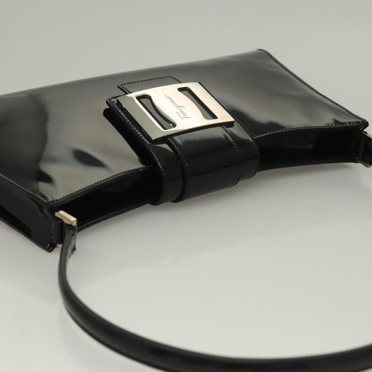 Vintage Ferragamo Leather Baguette Bag