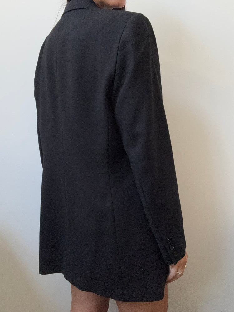 Vintage Classic Black Tuxedo Blazer Size Medium