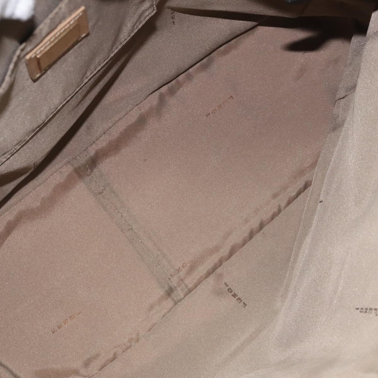Gold Fendi Zucchino Canvas Bag