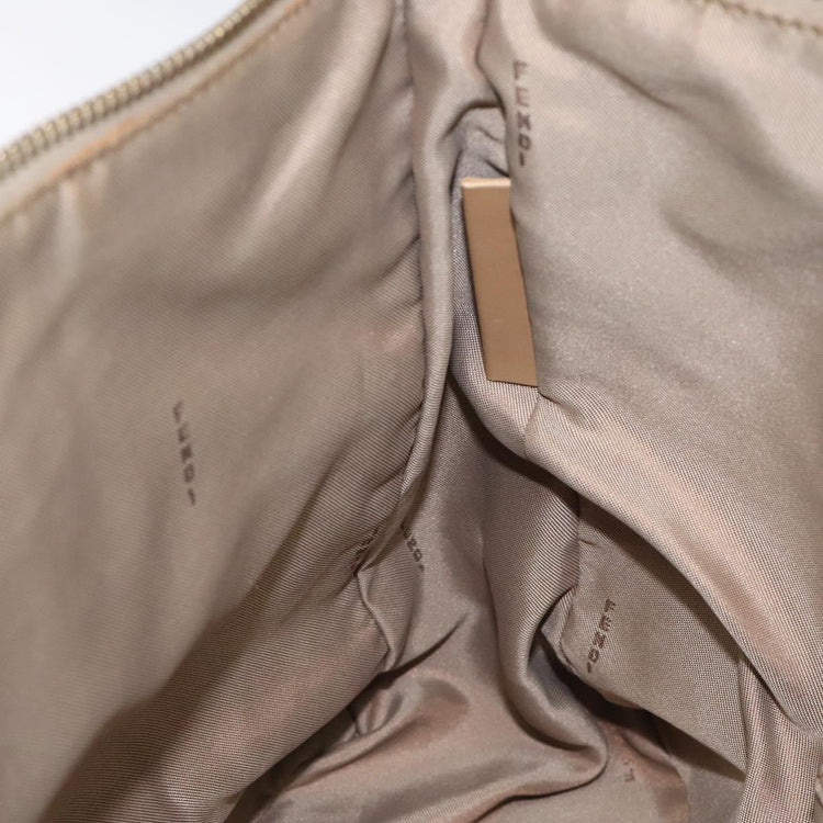 Gold Fendi Zucchino Canvas Bag