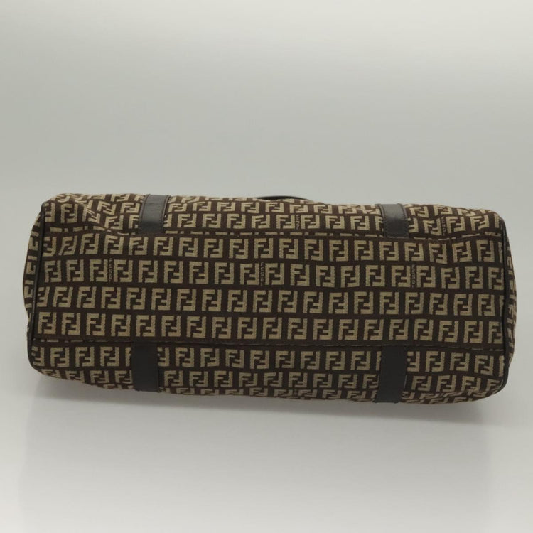Fendi Zucchino Canvas Mamma Shoulder Bag