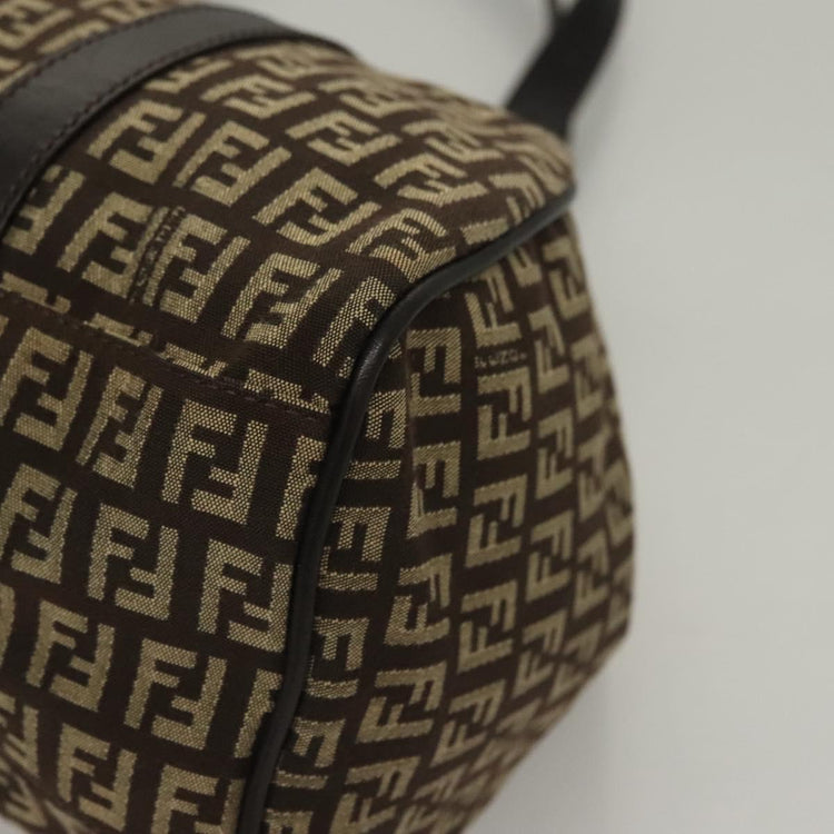Fendi Zucchino Canvas Mamma Shoulder Bag