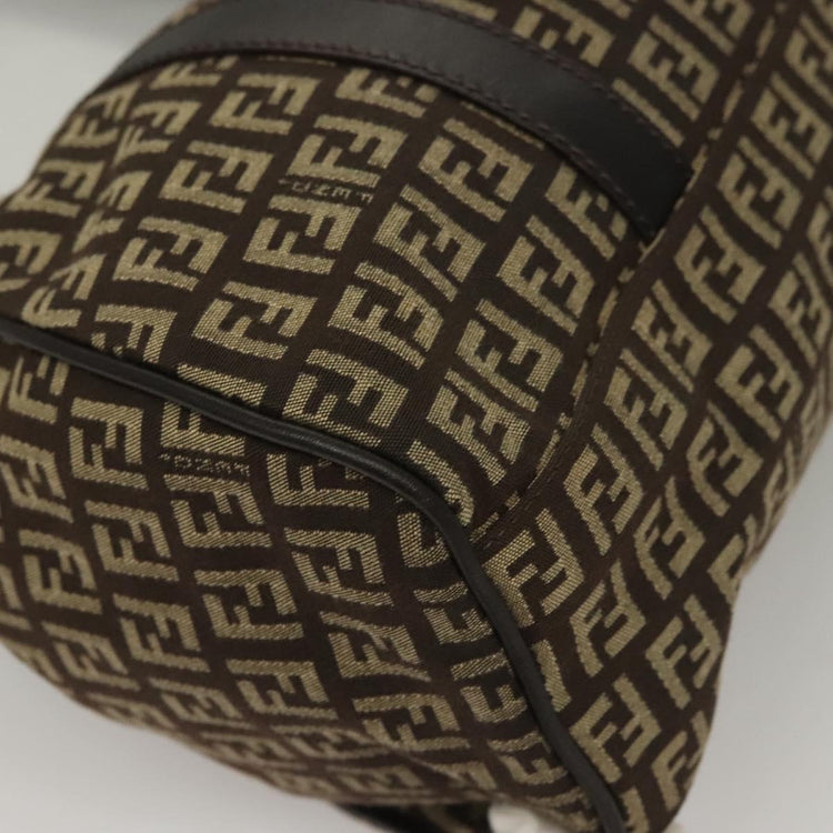 Fendi Zucchino Canvas Mamma Shoulder Bag