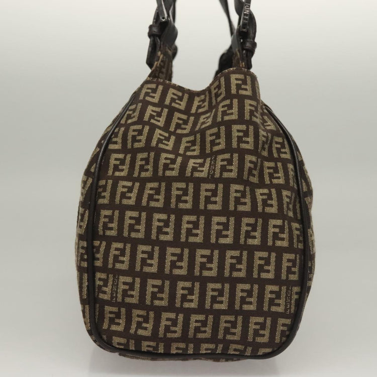 Fendi Zucchino Canvas Mamma Shoulder Bag