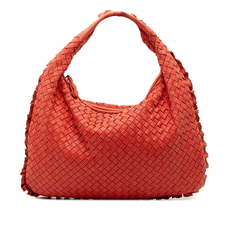 Vintage Red Bottega Nappa Hobo