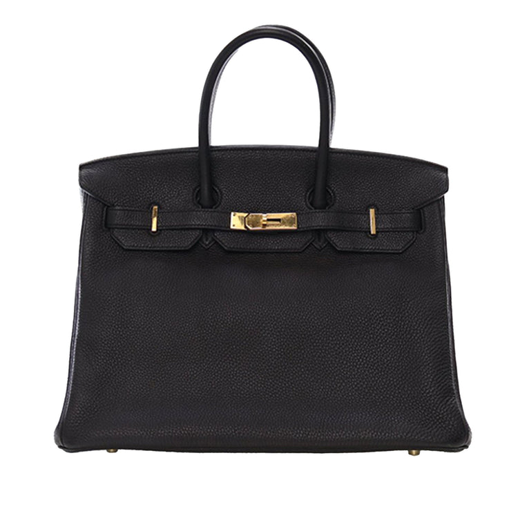 Vintage Hermès Black Birkin