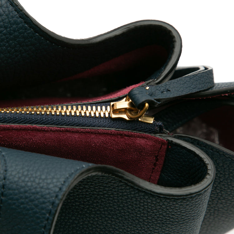 Vintage Celine Medium Calfskin Trifold Tote