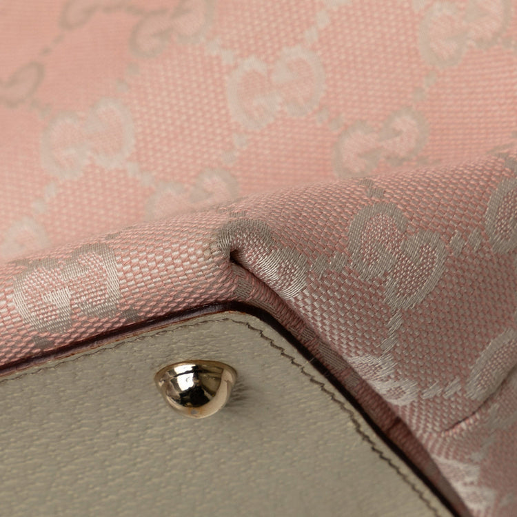 Vintage Gucci Pink Ecslipse Tote