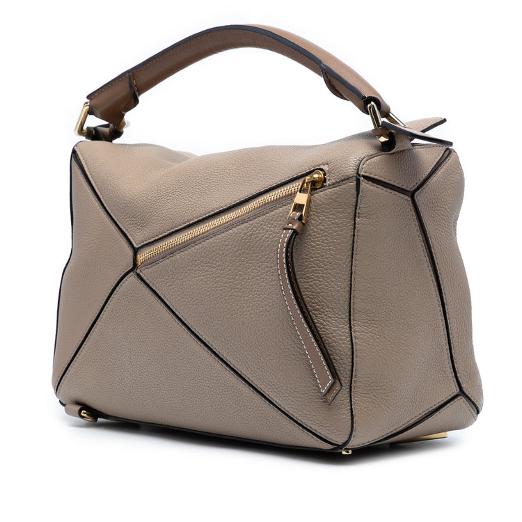 Loewe Puzzle Bag in Elephant Grey