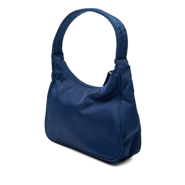 Vintage Blue Prada Sport Shoulder Bag