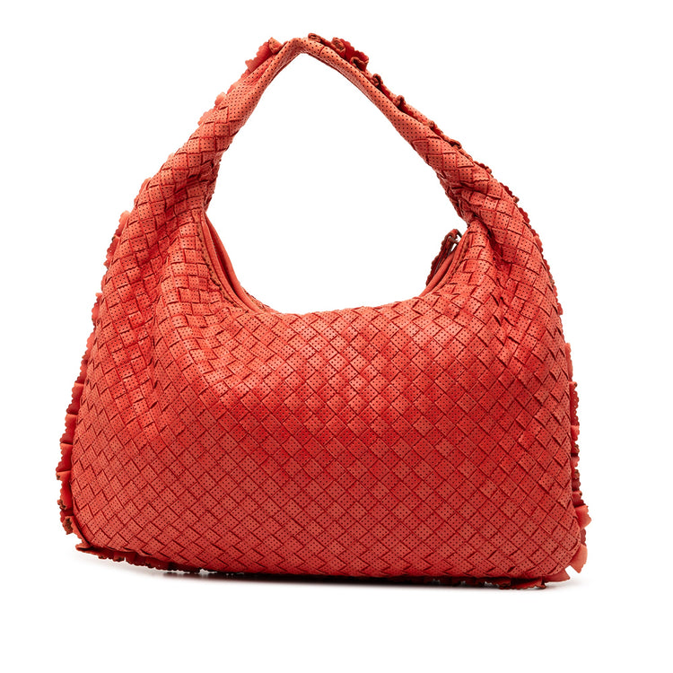 Vintage Red Bottega Nappa Hobo