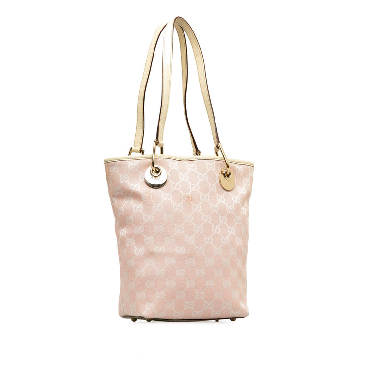 Vintage Gucci Pink Ecslipse Tote