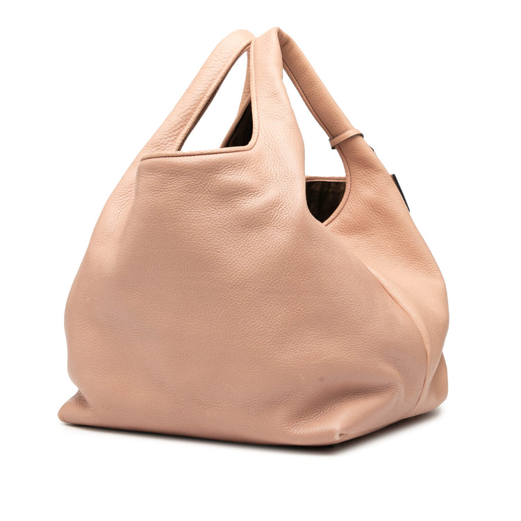 Vintage Loewe Tan Leather Bag