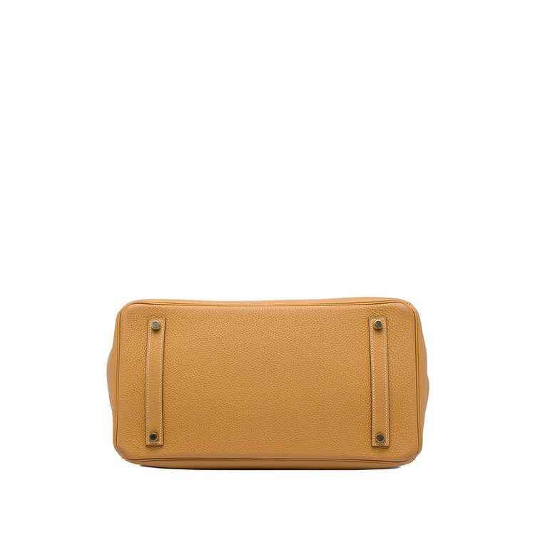Vintage Hermès Yellow Birkin 35