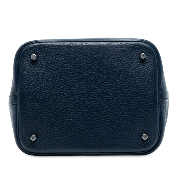Vintage Hermes Picotin Navy 22