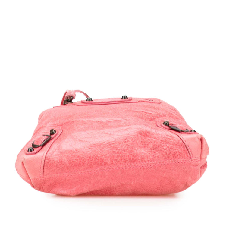 Vintage Balenciaga Pink Motocross Drawstring Pouch
