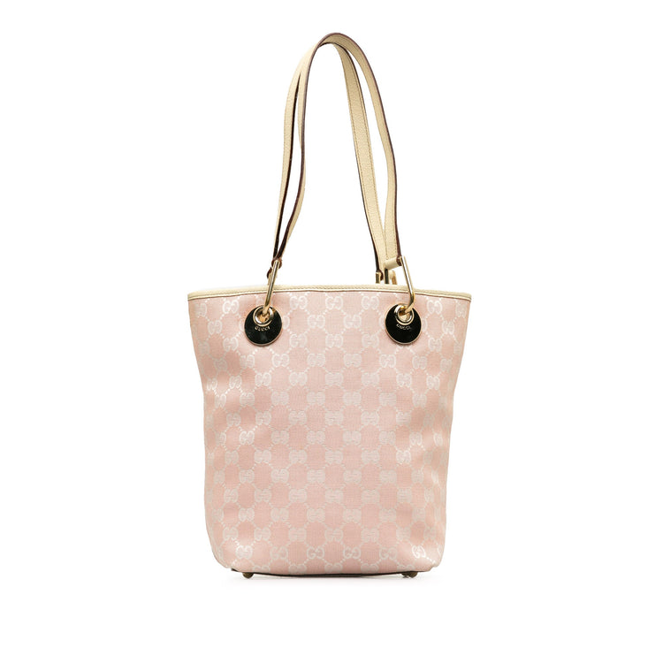 Vintage Gucci Pink Ecslipse Tote
