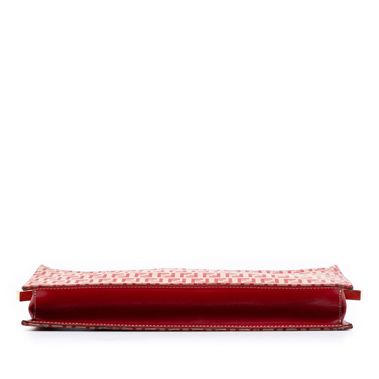 Vintage Fendi Red Canvas Bag