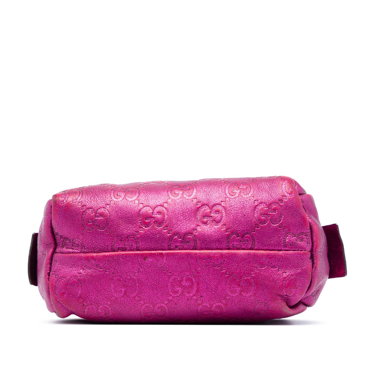 Vintage Gucci Pink Metallic Pouch