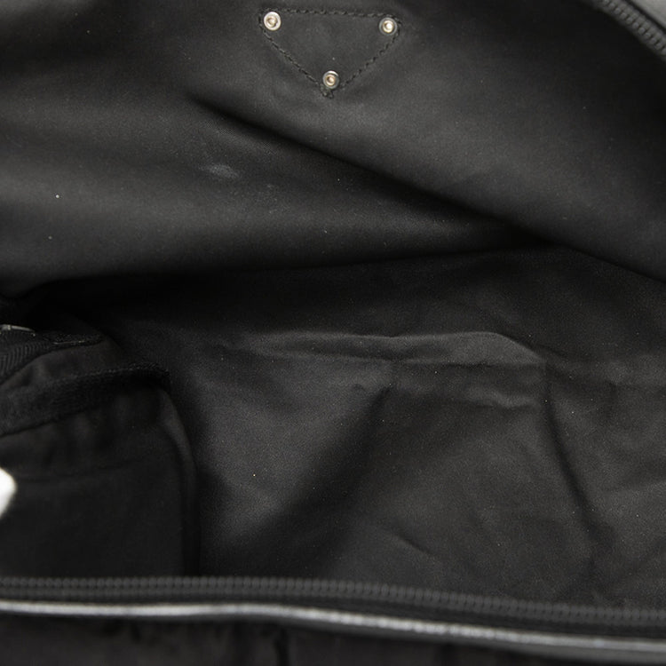 Vintage Prada Black Tesuto Cosmetic Pouch