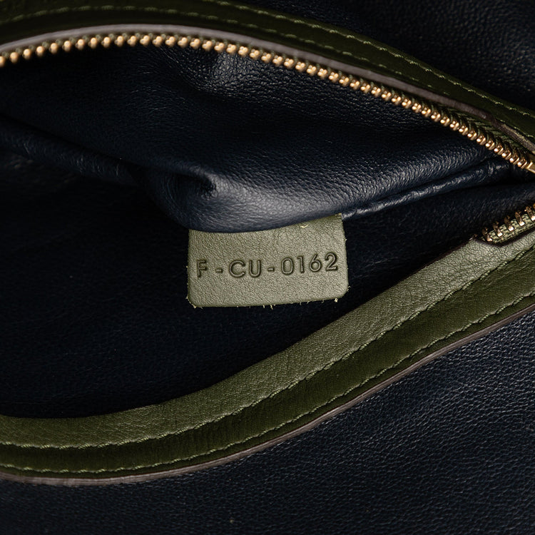 2012 Celine Medium Suede Phantom Luggage Tote