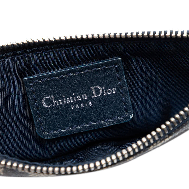Vintage Dior Blue Trotter Wristlet