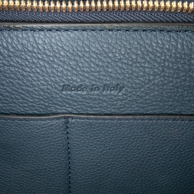 Vintage Celine Medium Calfskin Trifold Tote