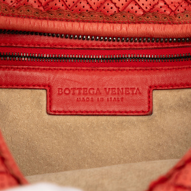 Vintage Red Bottega Nappa Hobo