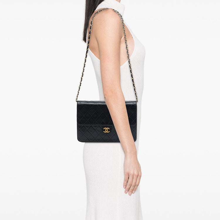 Vintage Chanel Quilted Single Flap
