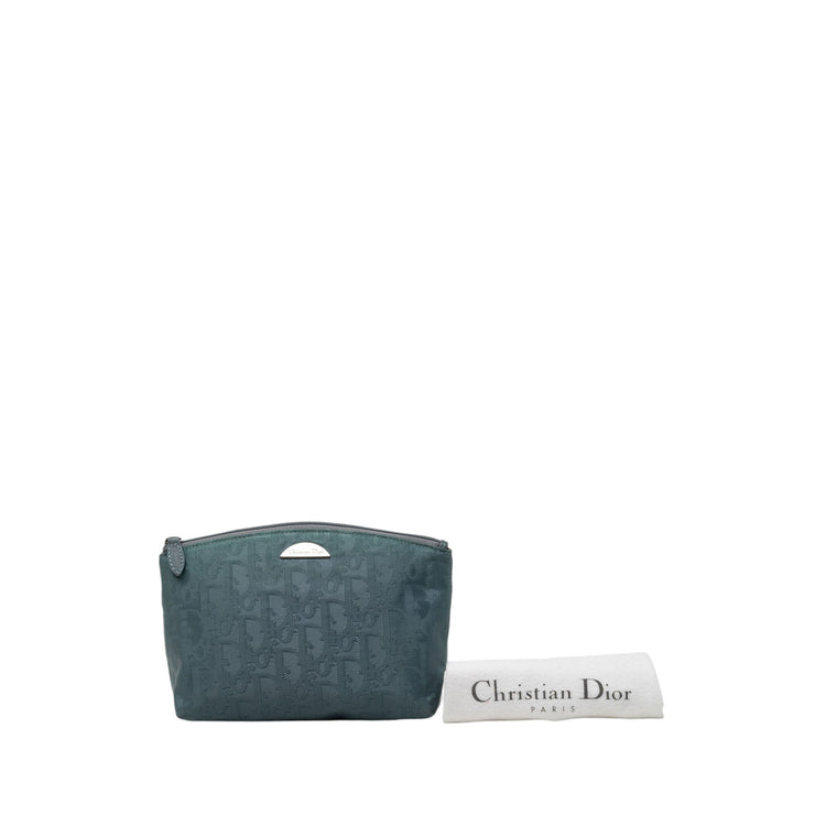 Vintage Dior Blue Trotter Pouch