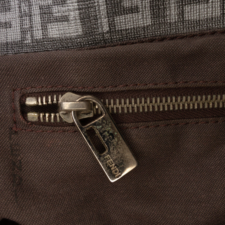 Vintage Fendi Zucchino Chain Mamma Baguette