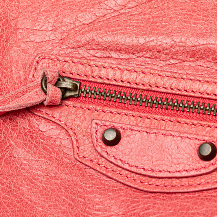 Vintage Balenciaga Pink Motocross Drawstring Pouch