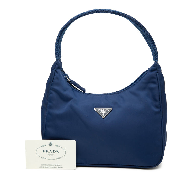 Vintage Blue Prada Sport Shoulder Bag