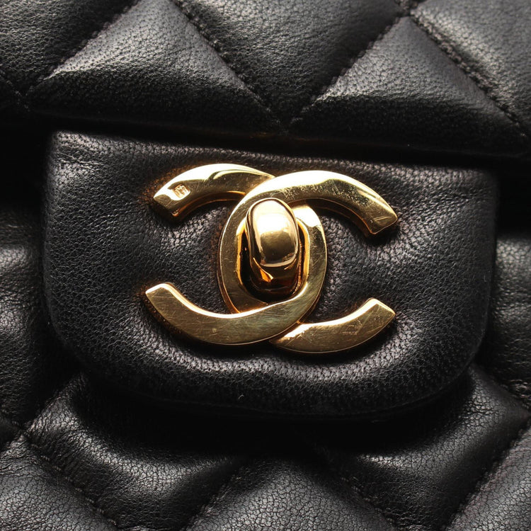 Vintage Chanel Lambskin Double Flap