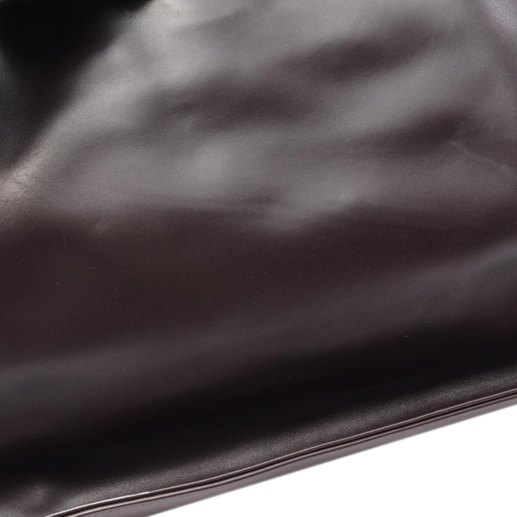 Vintage Gucci Brown Calfskin Shoulder Bag